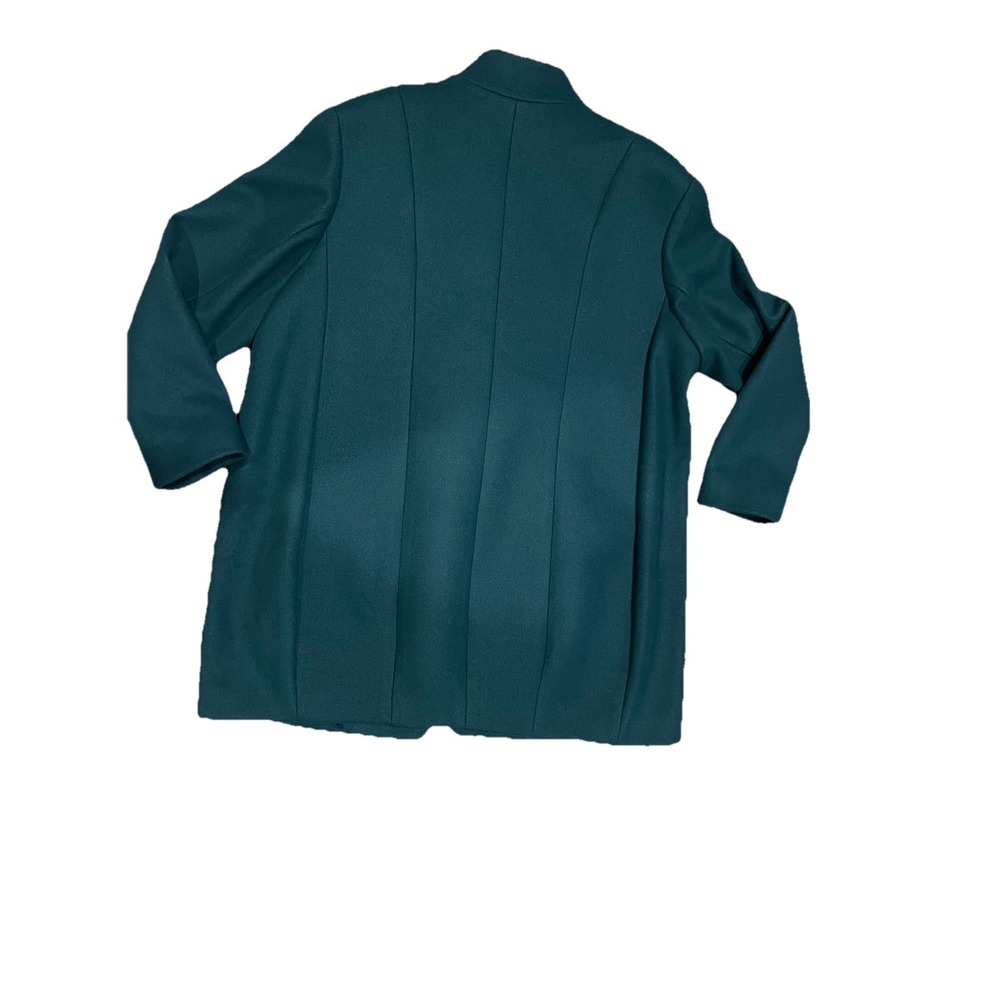 Express Jacket Shawl  One Button Coat Color deep Teal  Green Size‎ XL - Picture 2 of 4